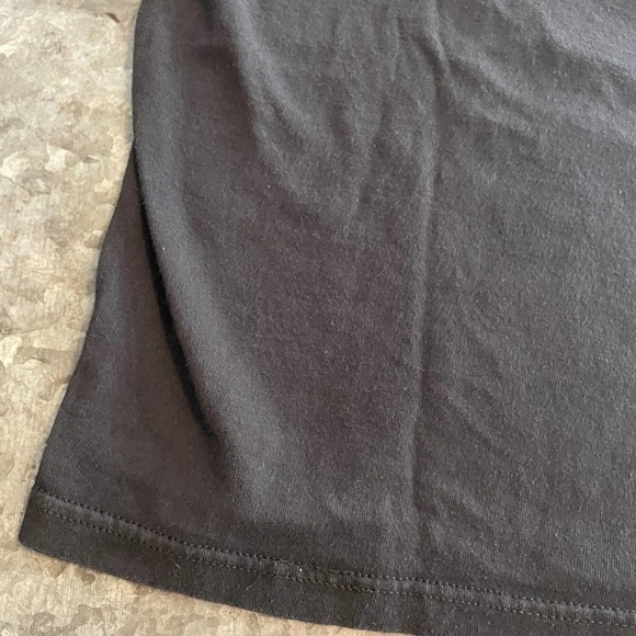 Check Meowt Cat Tee Shirt 80s Retro Outer Space Stars Galaxy Black Womens Large - Picture 11 of 12